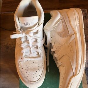 Nike Off-White Sneakers with Signature Detail